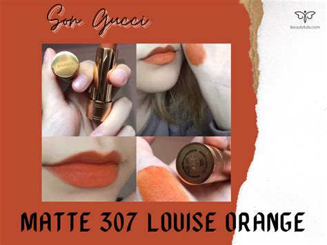 gucci matte 307|Gucci Beauty Louise Orange (307) Dupes .